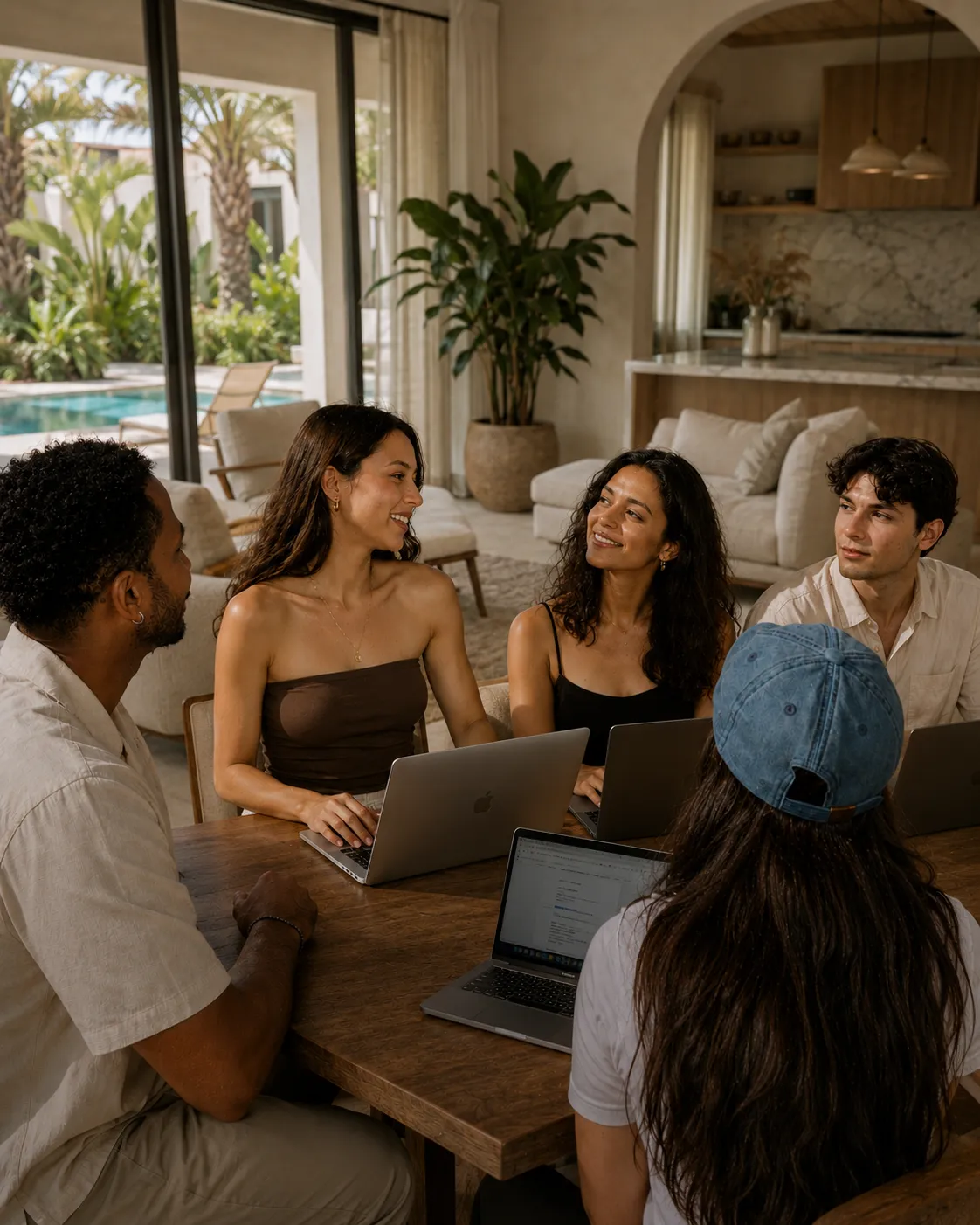 Founders in a working session