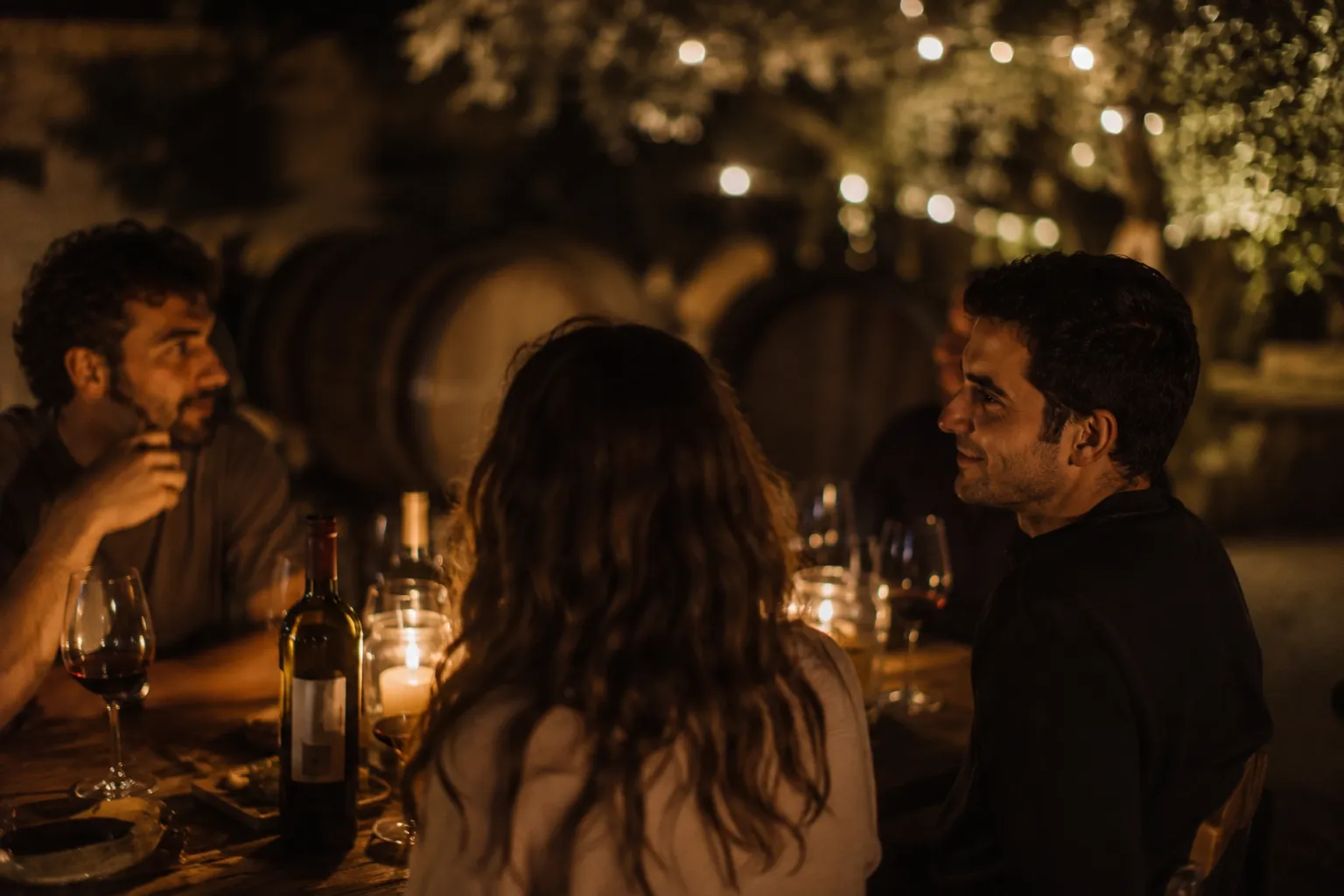 Winery evening